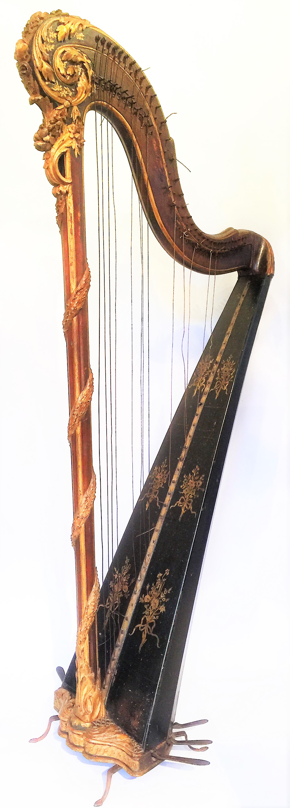 Harpe Ancienne Cousineau,Naderman,Chaillot,Erard,Louvet,Renault et Chatelain